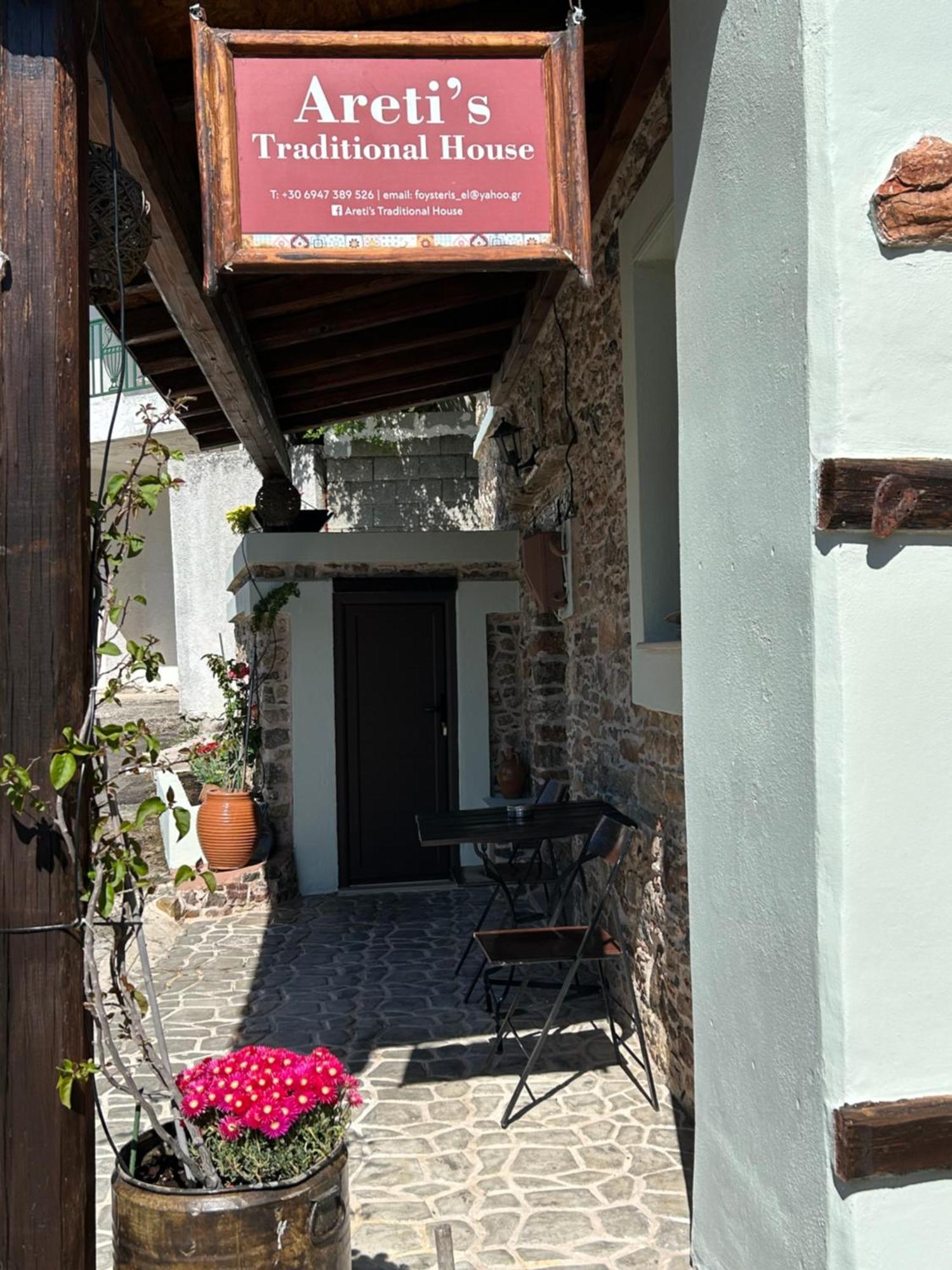 Areti'S Traditional House Apollona Exteriér fotografie